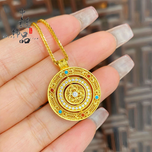 Shop Ancient Style Alluvial Lucky Full Of Pendants