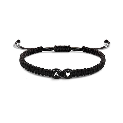 Woven Letter Simple Personality Love Friendship Bracelets