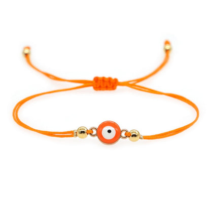 Eye Bohemian Style Hand-woven Wax Rope Bracelets