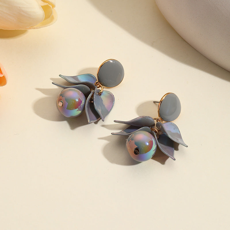 Women's Slouchy Attractive Fashion Resin Handmade Earrings