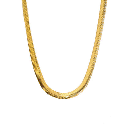 Women's & Men's Stainless Gold Hip Hop Cuban Link Necklaces