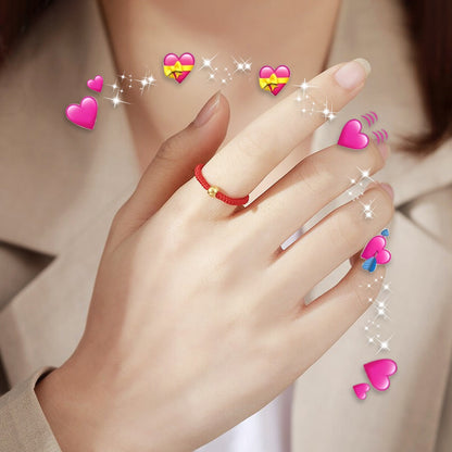 Sweet Cute Love Hello Kitty Opening Rings