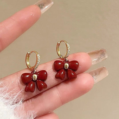 Women's Red Light Luxury High Sense Delicate Earrings