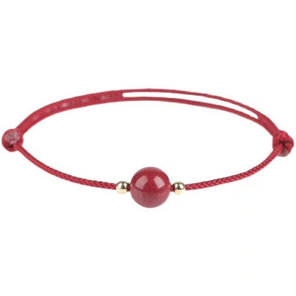 Cinnabar Lotus Female Autumn Woven Girlfriends Bracelets