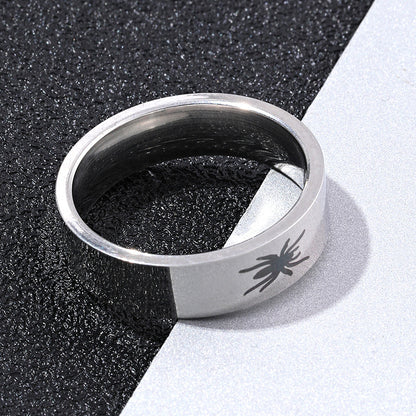 Fashion Couple Web Spider Love Quantity Rings