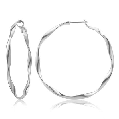 Women's Large Hoop To Make Round Face High-grade Earrings