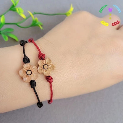 Women's Sweet Cute Good Luck Safe Red Bracelets