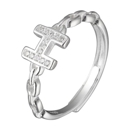 Collection Entire Sterling Sier Material Small Exquisite Rings