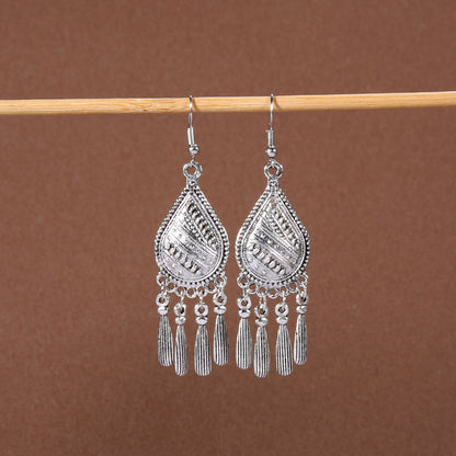 Style Female Temperament Bohemian Vacation Tassel Earrings