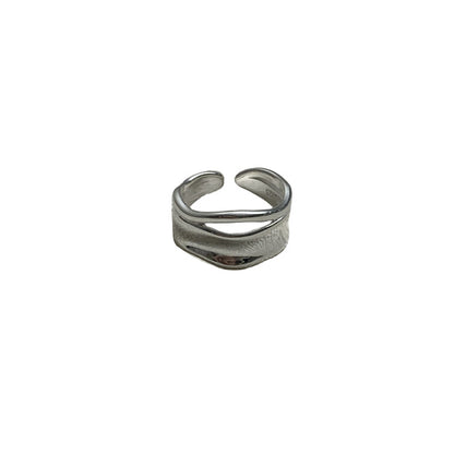 Combination Sterling Sier Bow Niche High Rings