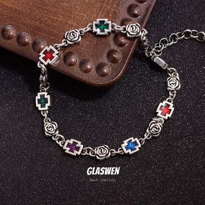 Luxury Personality Ancient Gold U-shaped Horseshoe Female Bracelets