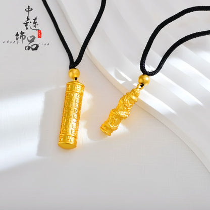 High Color Protection Ancient Style Alluvial Pendants