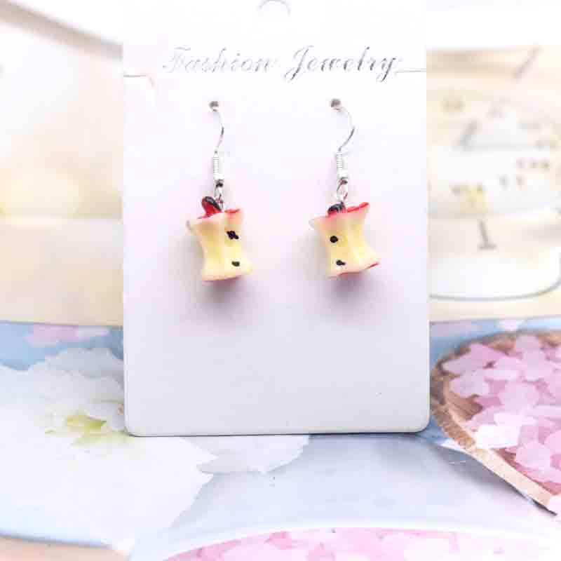 Ice Cream Candy Drink Resin Homemade Earrings