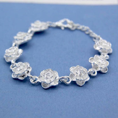 Female Korean Style Simple Imitation Sier Bracelets