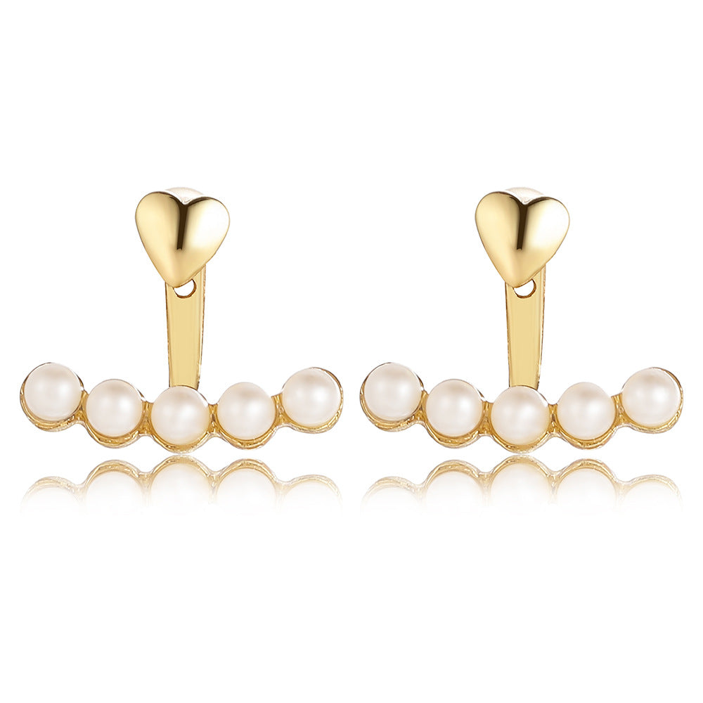 Women's Creative Fashion For Design French Style Pearl Earrings