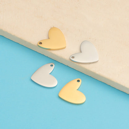 Love Heart Shaped Accessories Fashion Small Pendants