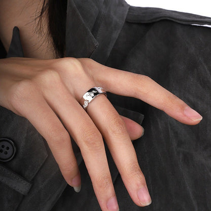 Women's Simple Design Small Pieces Of Sier Pearl Rings