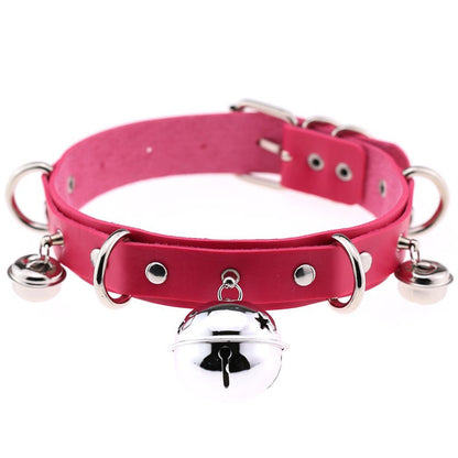 Punk Eye-catching Sexy Leather Collar Unique Necklaces