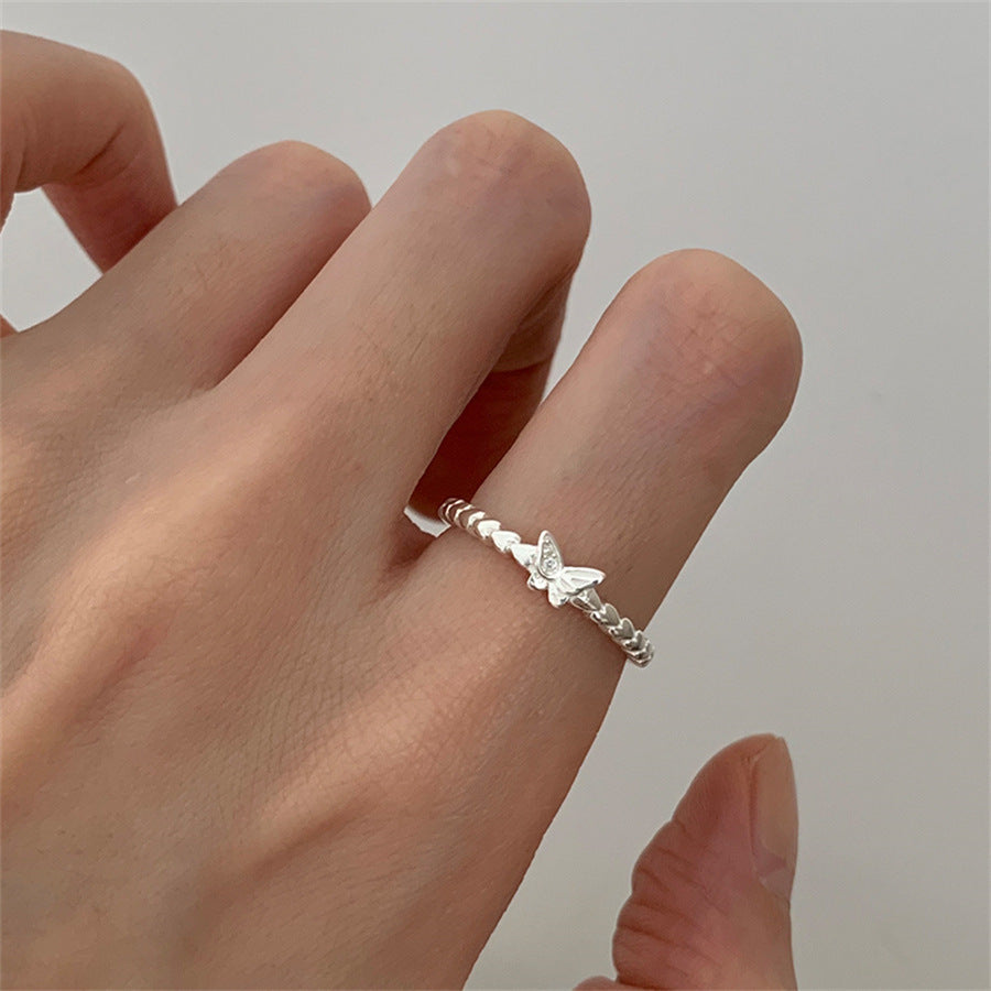 Women's Niche Retro Sterling Sier Simple Light Bracelets