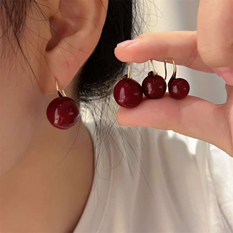 Women's Pearl Ear Hook Simple Temperament Perfect Rings