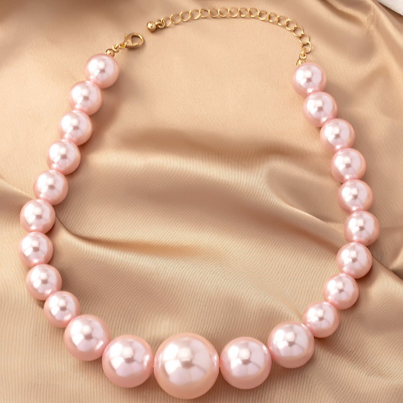 Women's Style Vintage Court Pearl For Korean Elegant Necklaces