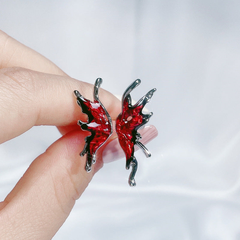 Glazed Butterfly Opening Female Temperamental Minority Rings