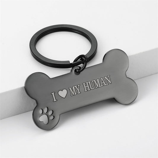 Tag Nameplate Metal Can Carve Writing Pendants