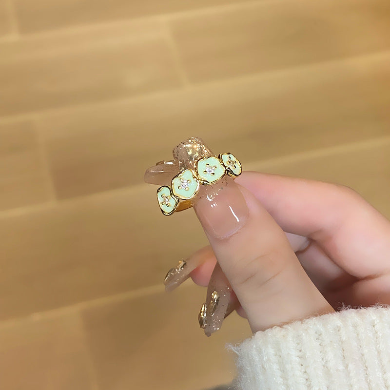 Chinese Fashion Palace Flower Series Delicate Rings