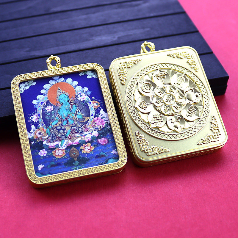 Fifth Master Small Yellow God Wealth Pendants