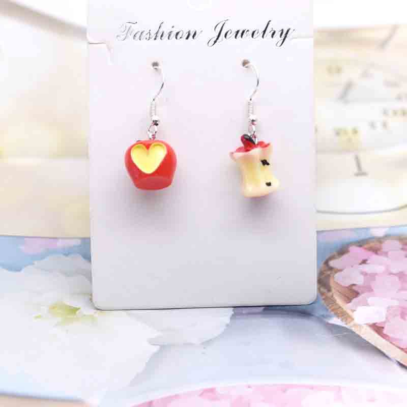 Ice Cream Candy Drink Resin Homemade Earrings