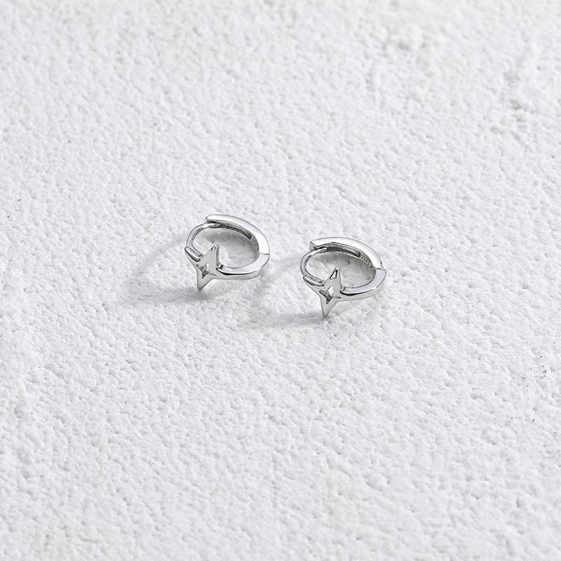 Fashion Sense Round Couple Minority Simple Style Earrings