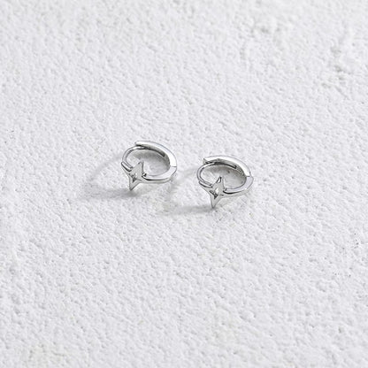 Fashion Sense Round Couple Minority Simple Style Earrings