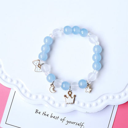 Korean Style Graceful Cute Crystal String Bracelets