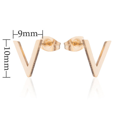 Aloofness Style Stainless Steel Cute Small Animal Fashion Earrings