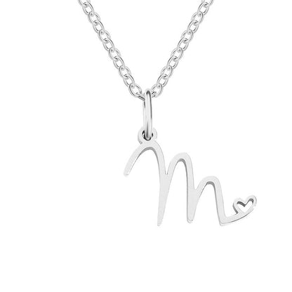 Letter Female Personalized Minority Clavicle Chain Pendants