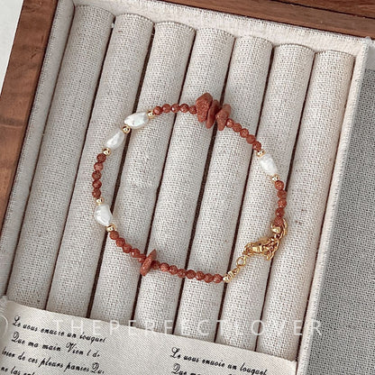 Natural Stone Shell Crystal Pearl Fashion Bracelets