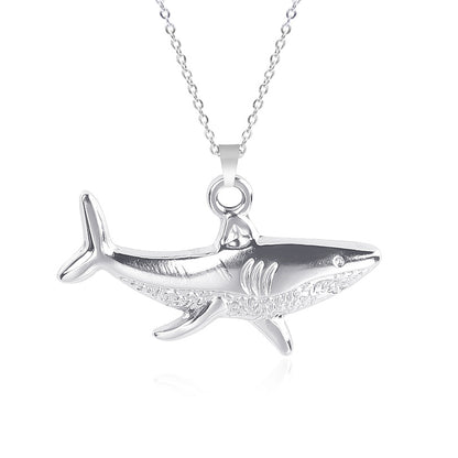 Steel Colorful Shark Ornament Stainless Accessories Pendants