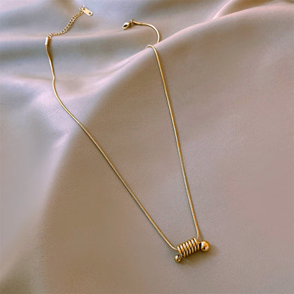 Graceful Exquisite Cold Wind Clavicle Chain Necklaces