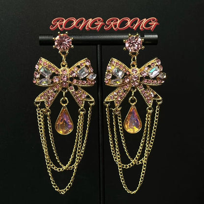 Sweet Court Style Exaggerated Personalized High-grade Earrings