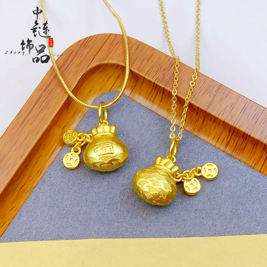 Broadcast Ancient Law Alluvial Gold Money Pendants