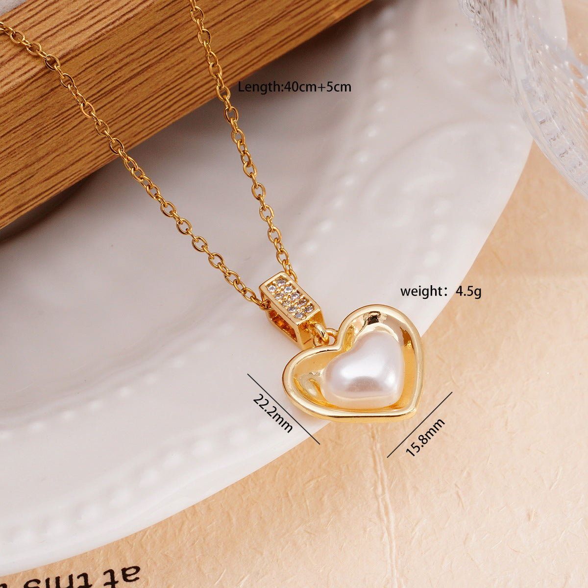 Women's Simple Graceful Titanium Steel Clavicle Chain Necklaces