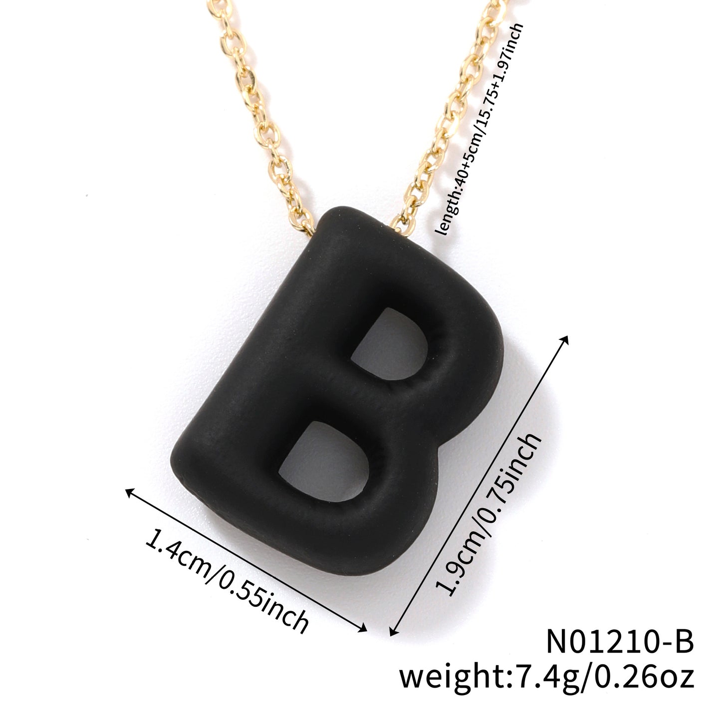 Comfortable Fashionable Personalized Trendy Simple Letter Necklaces