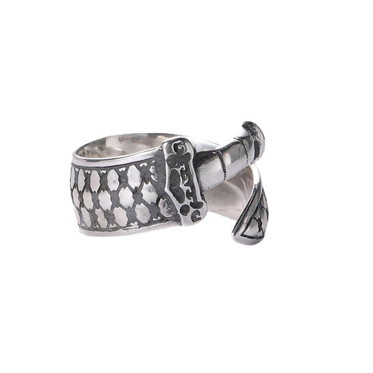 Men's Of Retro Personality Thai Sier Adjustable Rings
