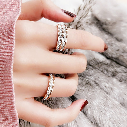 Titanium Steel Index Finger Female Accessories Rings