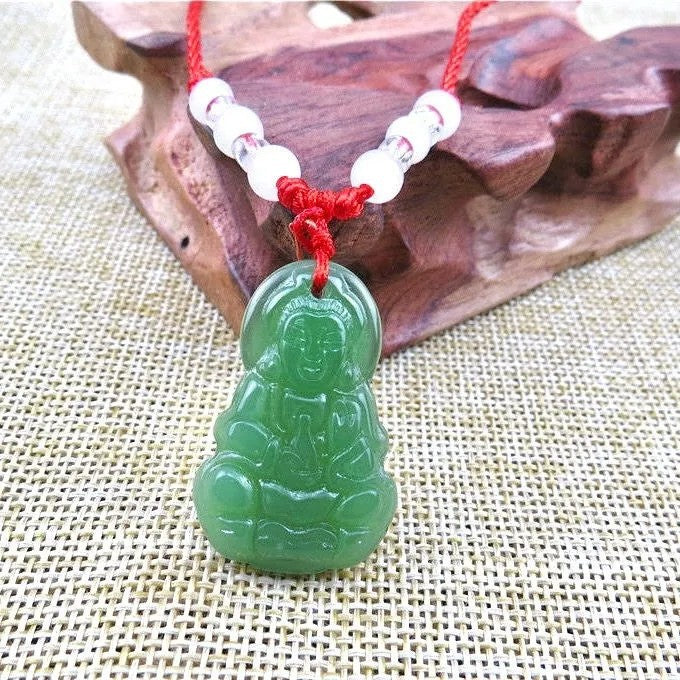 Couple Gift Jade Life Safety Green Pendants