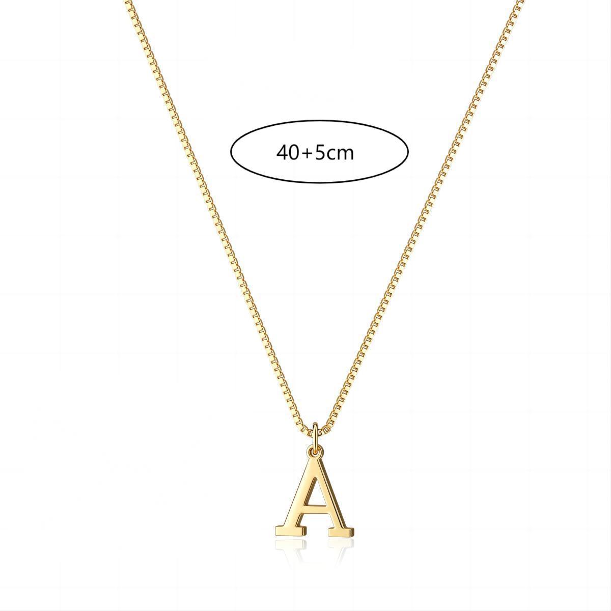 Women's Letter Gold Fashionable Exquisite All Match Necklaces