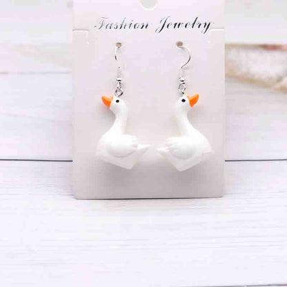 Ice Cream Candy Drink Resin Homemade Earrings