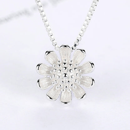 Women's Flower Core Little Daisy Korean Style Fresh Sunflower Pendants