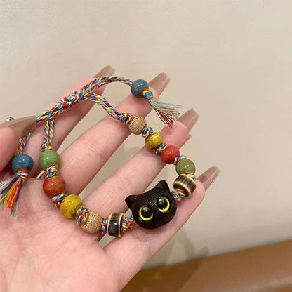 Style Ancient Bamboo Beaded Butterfly Female Design Bracelets