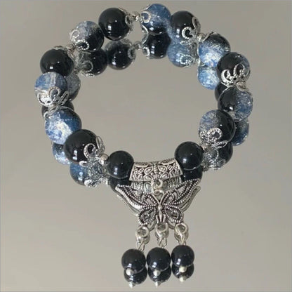 Men's Style Ice Crack Beaded Advanced Niche Bracelets